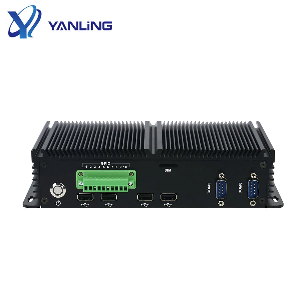 

Dual ethernet fanless desktop computer IBOX-101 with J1900 Quad core Embedded 3.5inch motherboard barebone system industrial pc