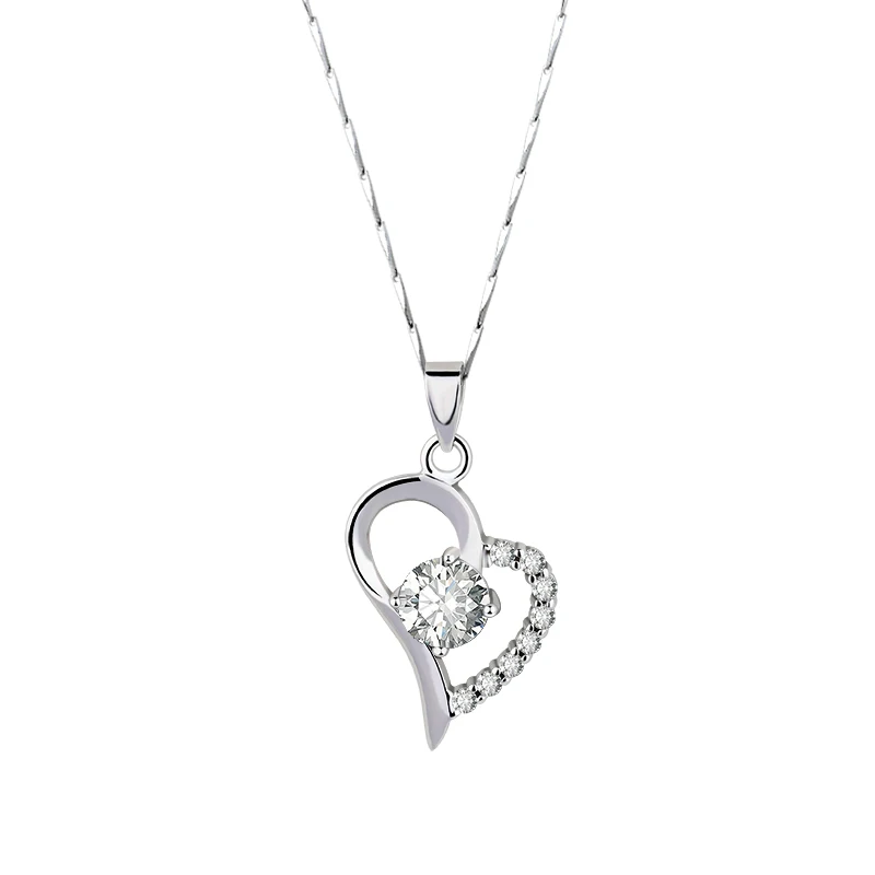 

melon seeds chain jewelry cable chain custom women silver pendant necklace