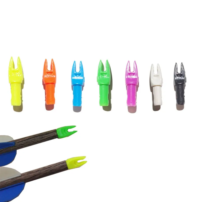 Id 6mm And 7mm Tapered Arrow Nocks Conical Archery Plastic Nocks Buy