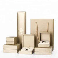 

Hot Stamp Elegant Packaging Paper Jewelry Box for Necklace Ring Earring Gift Bag