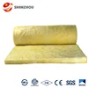 Non flammable different size glass wool insulation construction material