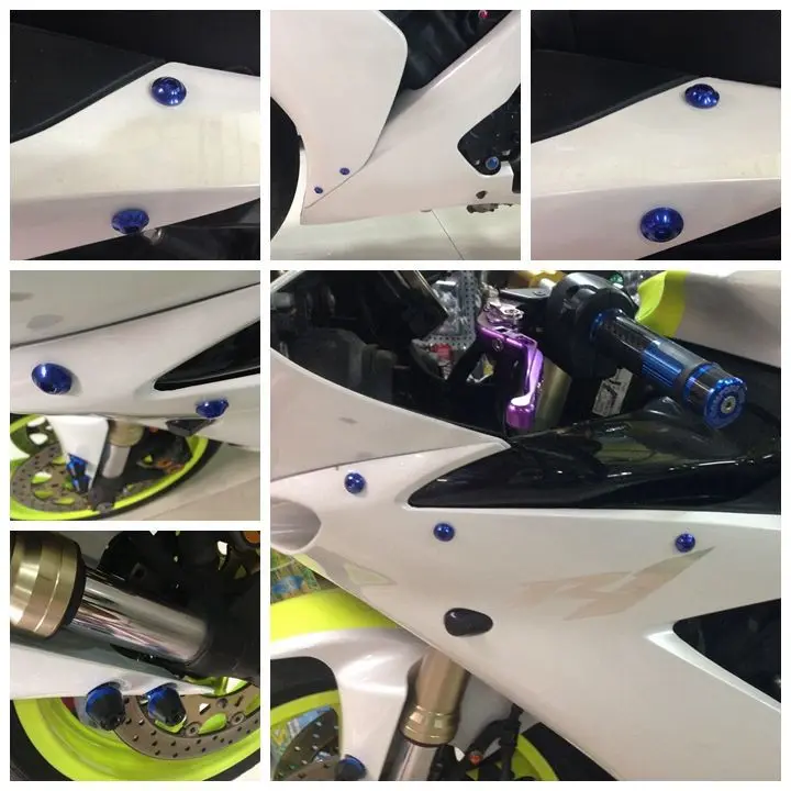 Fbtun009rd Universal New Stainless Fairing Bolt Kit For R1 R6 R9