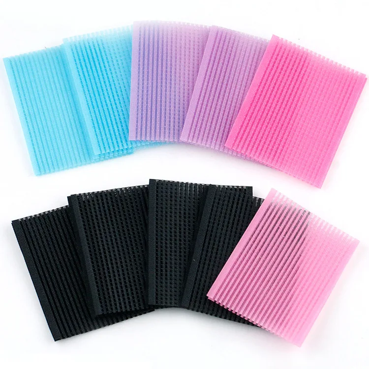 

Fashion Colorful Square hook loop hair roller sticker, As pic