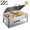 5 star hotel furniture manufacturers oblong catering buffet ware shafer chafing dish warming tray hot food warmer buffet server