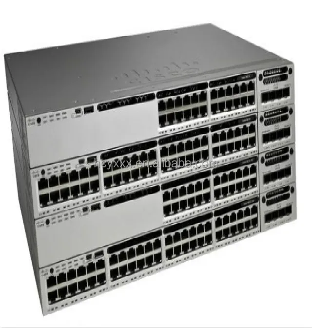 

Cisco Layer3 10Gbps Fiber Network Switches WS-C3850-24XS-S