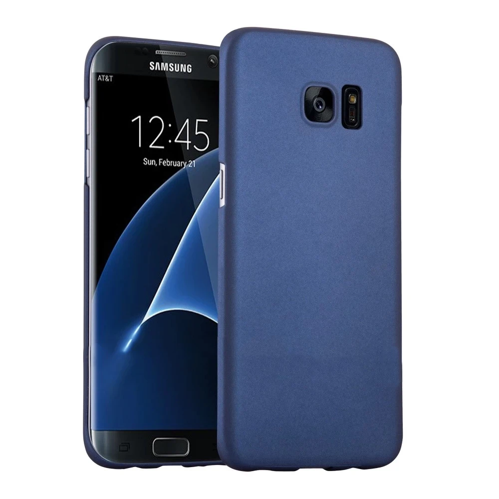 

Ultra Thin Metallic Matte Hard Back Case Cover For Samsung Galaxy S7 Edge