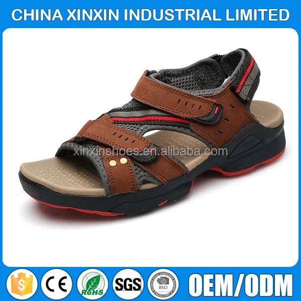 pure leather sandals for men