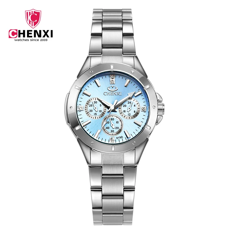 

WJ-7720 Factory Hot Selling Quartz Handwatches For Women Ladies Watches Waterproof Stainless Steel Wrist Watches, Mix
