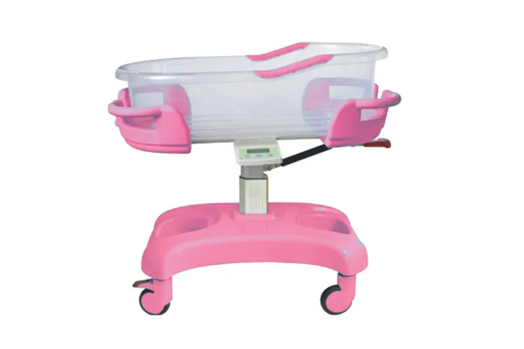 High quality medical equipment mobile baby trolley kids hospital infants bed
