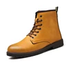 Wholesale Cheap Men High Top Boots Fashion Patent Leather Tooling Boots