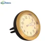 Hot selling Best price Aromatherapy Electronic Perfume Gold Air Round Casual Fashion round car clock