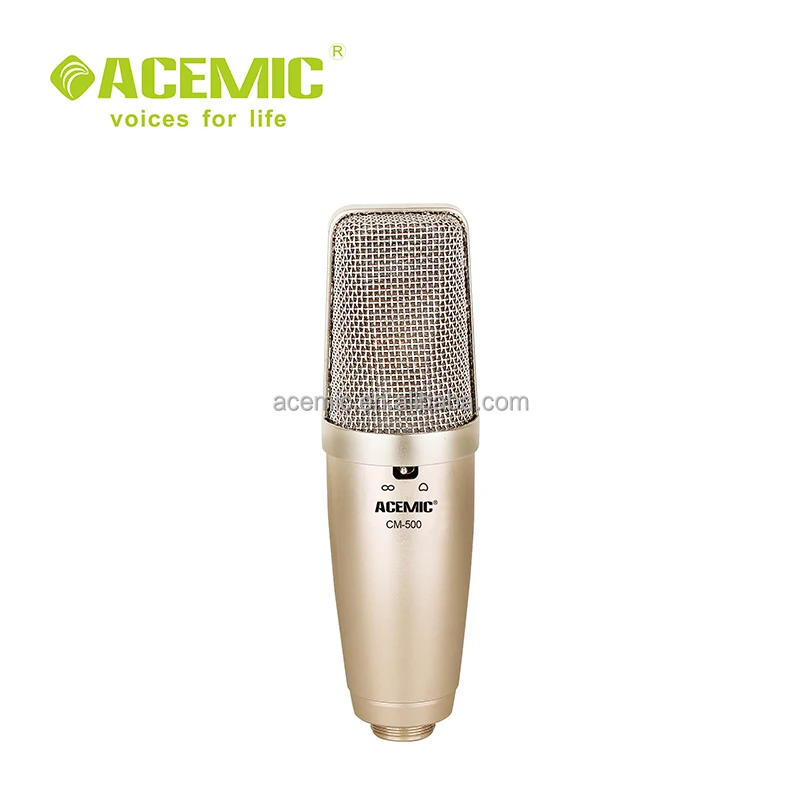 

ACEMIC CM-500 Professional quality large diaphragm recording condenser microphone