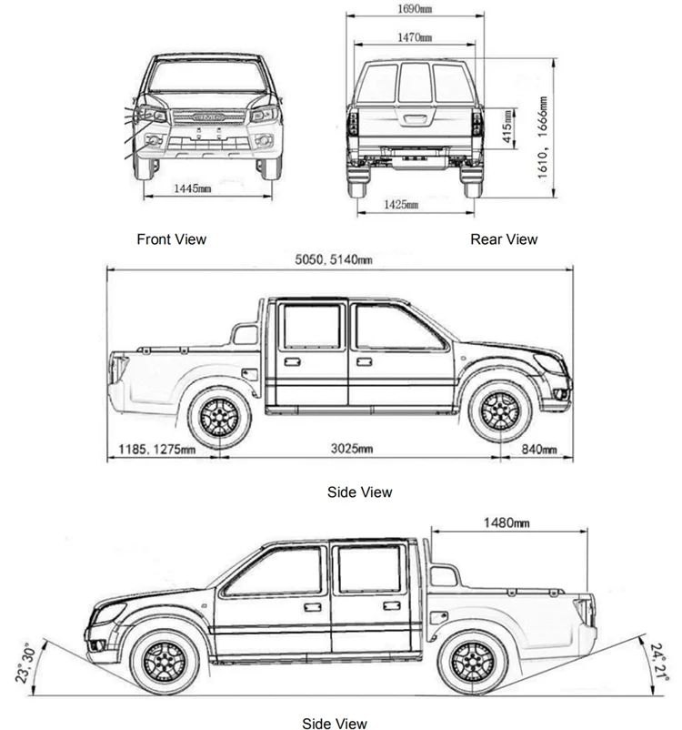 New Design Jmc Pickup Be Refitted To Explosive Transport Vehicle - Buy ...