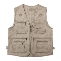 

Factory direct high quality adult work gilet cheap fishing vest