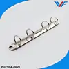 Easy installation 4 metal ring binder mechanism