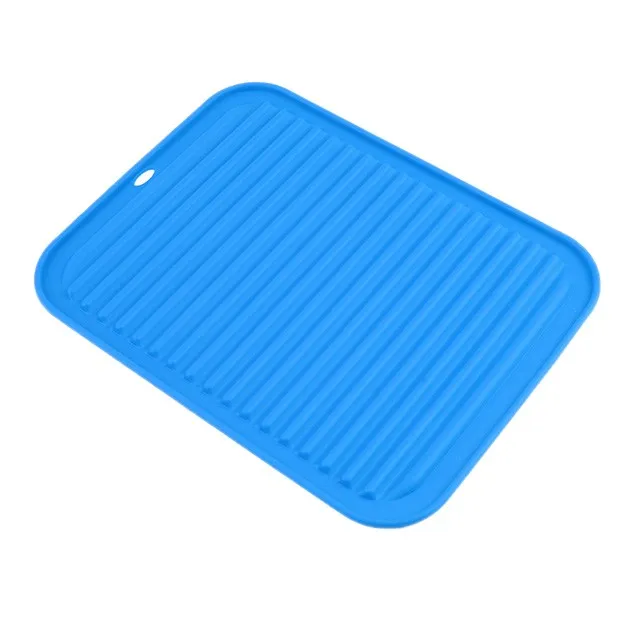 Dishwasher Safe Silicone Drying Mat For Dishes,Silicone Antibacterial