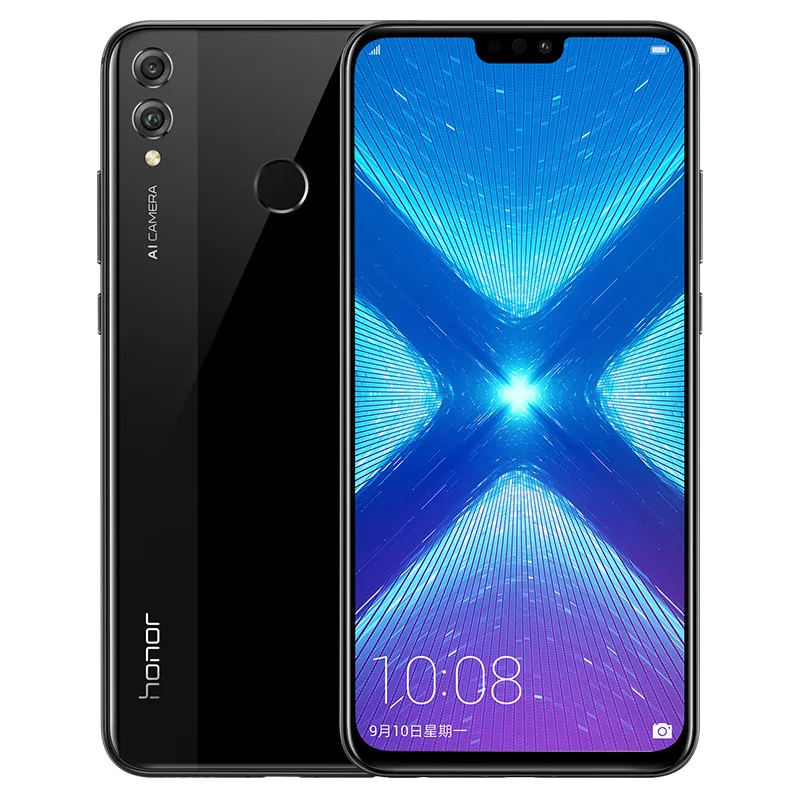 

huawei Honor 8x phones mobile android unlocked smart phones 6.5 inch Display 6G+128G Fast Face Unlock 4G celulares phone