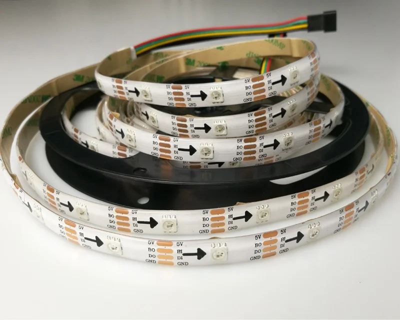 DC5V 60LED Individually Addressable 5050 RGB IP65 Waterproof WS2813 LED Strip