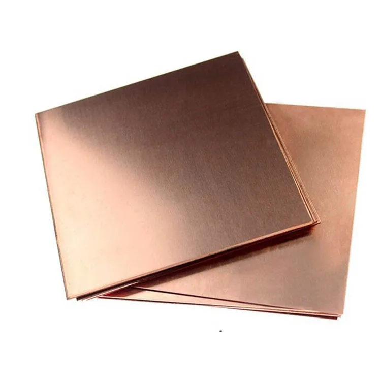 T1 T2 M0 C21000 Super Grade 99.999% Copper Red Yellow Pure Copper Sheet Plate