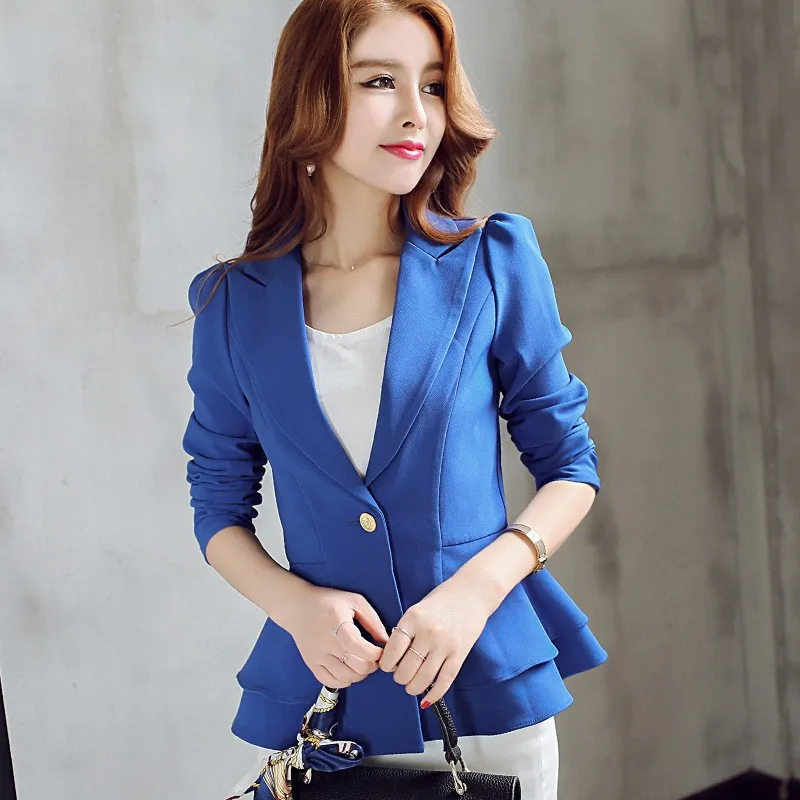 Women's Korean Lady Casual Blazers New Model Women Formal Blazer - Buy ...