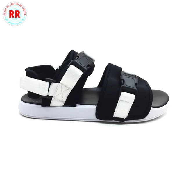 
fashion design sport footwear men leather anti slip sandals 