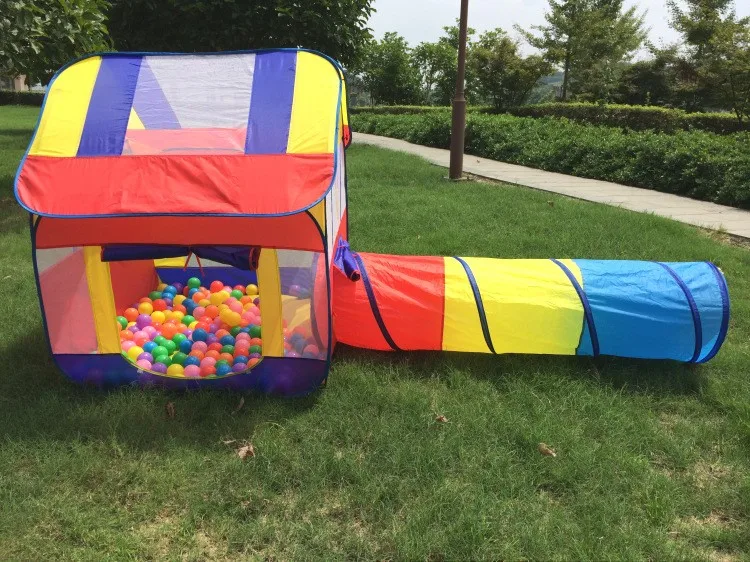 2017 Hotselling 6feet Kids Play Tent Tunnel Outdoor Play Tunnel,Kid