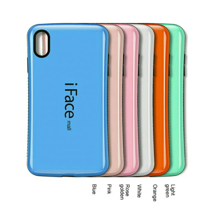 2018 New Fashion Cute Cell Phone Case for iPhone XR XS iface mall TPU + PC Mobile Phone Case For iPhone XS XR