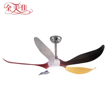 Sitting Room New Model Decorative 5 Fan Blades Electric Remote