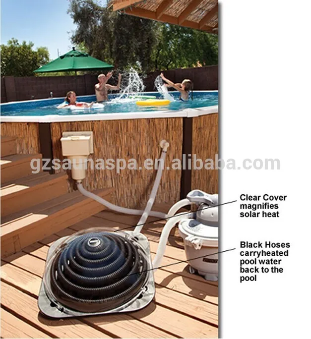 small solar pool heater