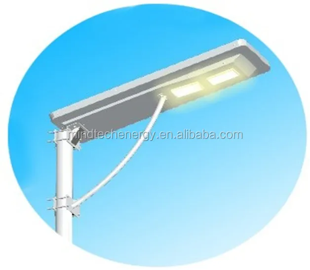 18v 80w solar panel led street light with sensor motion