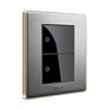 Manufacturer China Factory Led Indicator 2 Gang 2Way Electrical Wall Switch
