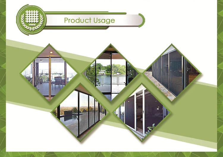 Marine Grade 316 Stainless Steel Epoxy Coating Security Screen Mesh