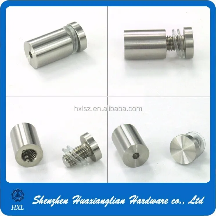 12mm 16mm 19mm 25mm Stainless Steel Glass Screw Standoffs