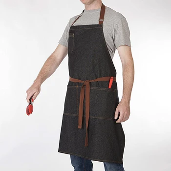 cooking apron with pockets