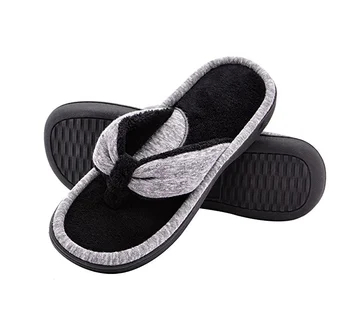 memory foam thong slippers