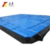 High impact strength ship protection pad for wharf fender panel