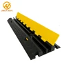 1000mm Yellow and Jacket Event Rubber 2 Way Cable Protector Tray