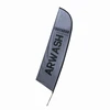 Factory direct sales beach flag high quality water drop flag various knife flag for sale