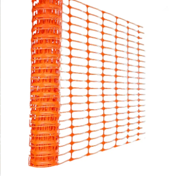 

Site Construction Orange Flexible fence netting Plastic Safety Mesh Fence