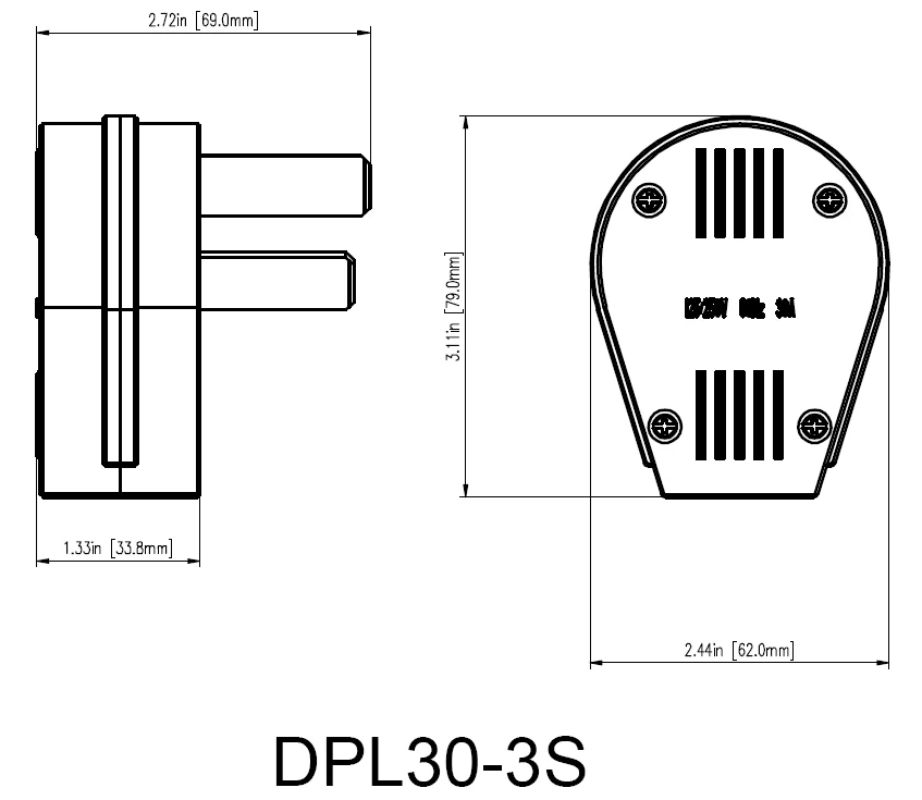 High Performance Industrial 30a Nema 10-30p Socket Power Plug - Buy Plug 10-30p,Power Plug,30a