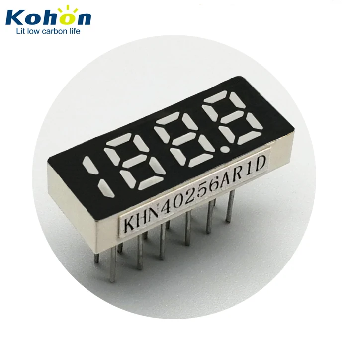 0.25 inch 3.5 digit red small 7 segment led display