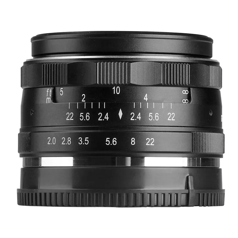 Meike 50mm F2.0 Large Aperture Manual Focus Lens For Fuji X Mount Xa1