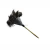 Small Ostrich Feather Duster, feather cleaning brush with wooden, bamboo handle