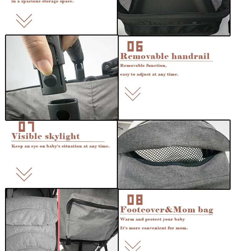 0 Pouch alto paisaje SUV cochecito 2 en 1 (cochecito + cesta 0 Pouch alto paisaje SUV cochecito 2 en 1 (cochecito + cesta