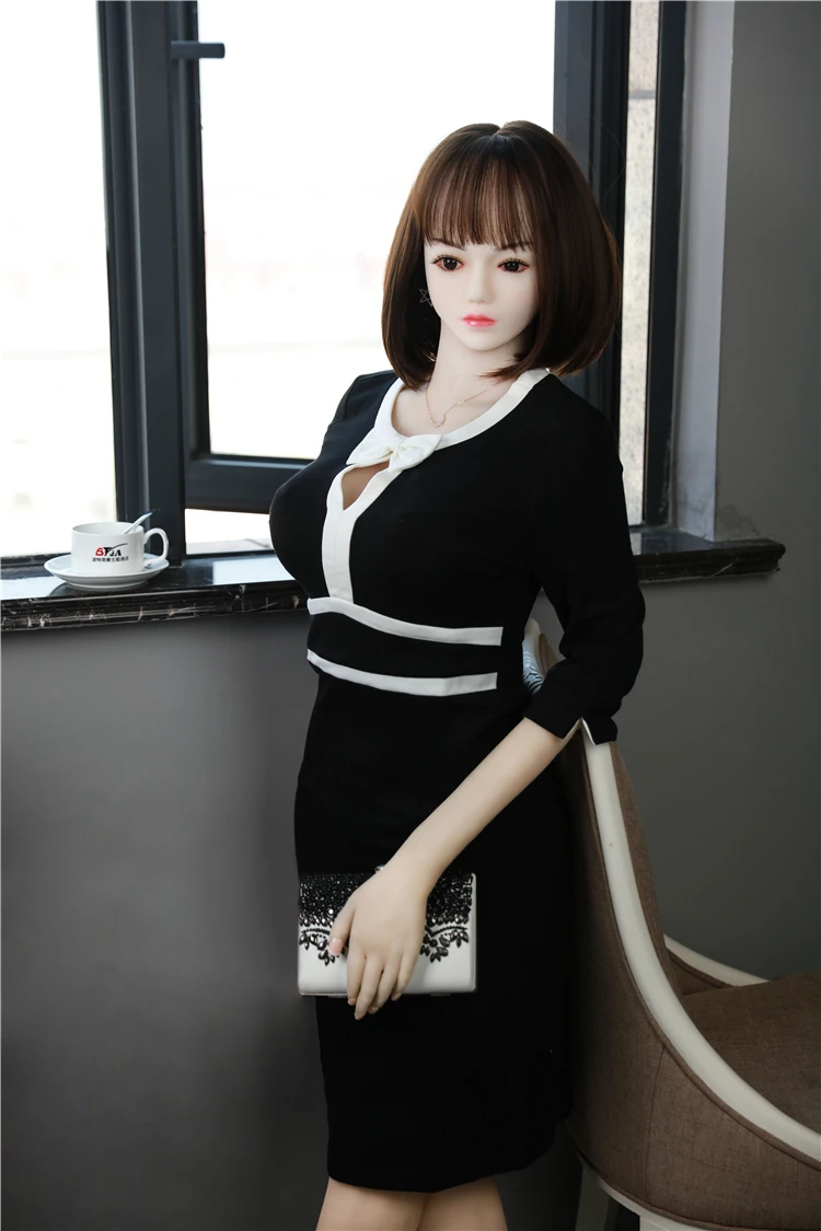 5 41ft Black Dress Lady Sex Doll Cute Asian Girl For Men