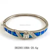 Fashion Design Mexican Opal Jewelry Blue Fire Opal Bangles