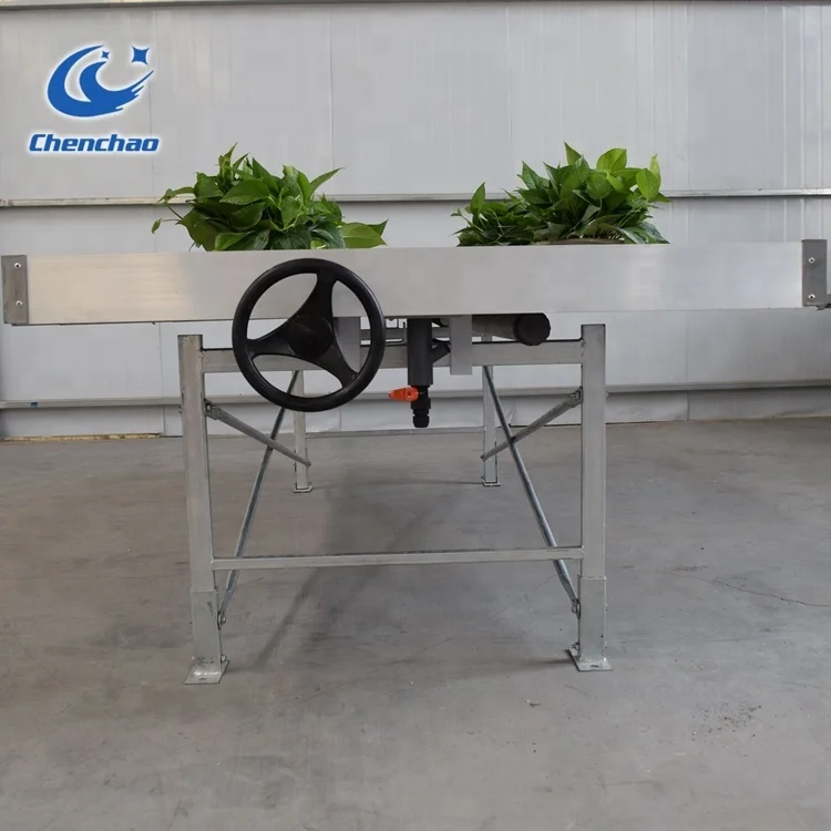 
High-quality Complete system easy install hydroponic ebb flow table for greenhouse 