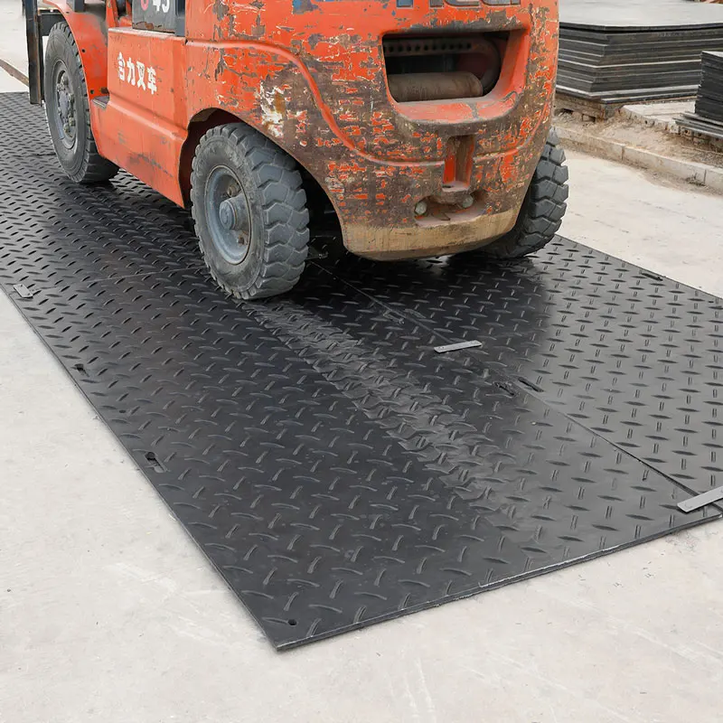 Heavy Equipment Road Mat Duty Temporary Like Tufftrak/plastic Ground Protection Tufftrak