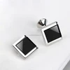 Simple Gifts For Men Wholesale Stainless Steel Cufflinks Trendy Cuff Link