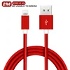 2m 6.5ft Colorful Braided Spring Nylon Micro Usb Cable Wholesale For Samsung Galaxy S4